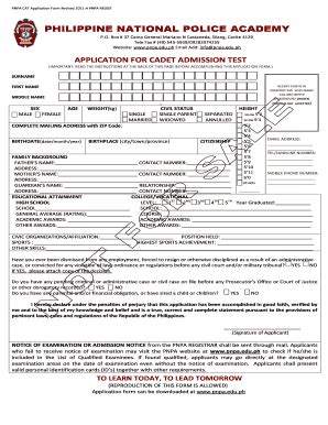 pnpa bmi form|pnpa online application 2022.